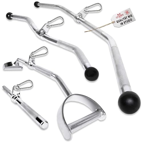 C.P.Sports SZ-Griff 74cm Curlstange mit Drehgelenk | Vollstahl Studioqualität | Trainingsgriff, Bizepsgriff, Zuggriff für Fitness, Bodybuilding, Krafttraining C.P.Sports SZ-Griff 74cm Curlstange mit Drehgelenk | Vollstahl Studioqualität | Trainingsgriff, Bizepsgriff, Zuggriff für Fitness, Bodybuilding, Krafttraining von C.P.Sports