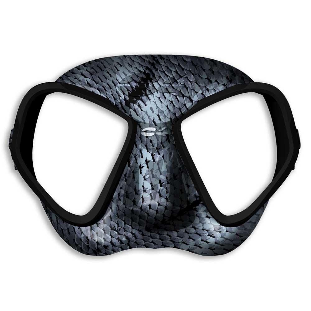C4 Condor Ocean Silicone Diving Mask Schwarz von C4