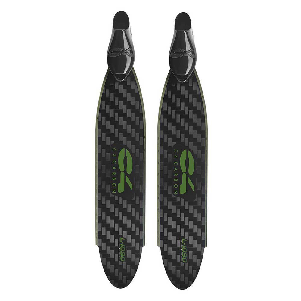 C4 L-1090 25 Spearfishing Fins Grün,Schwarz EU 36-37 von C4