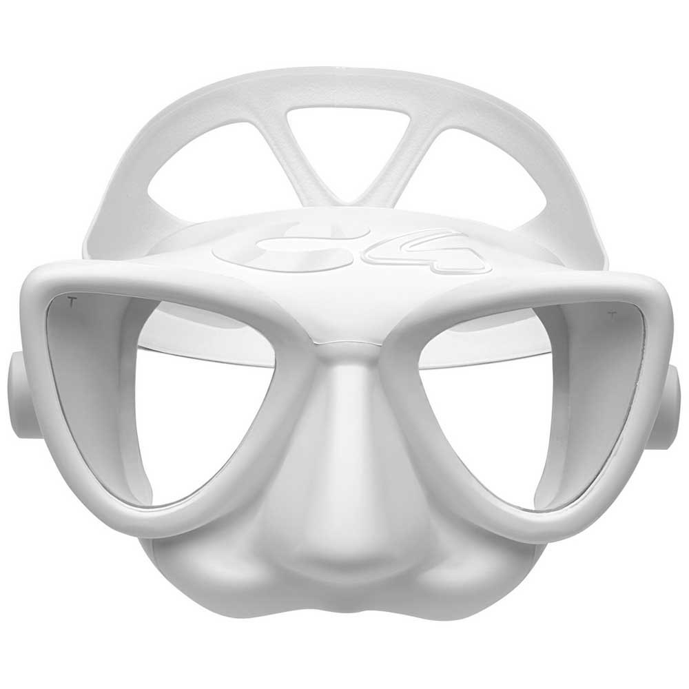 C4 Plasma Xl Spearfishing Mask Weiß von C4