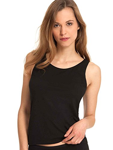 Calida Damen 12027 Unterhemd, Schwarz (schwarz 992), 50 (Herstellergröße: L = 48/50) von CALIDA