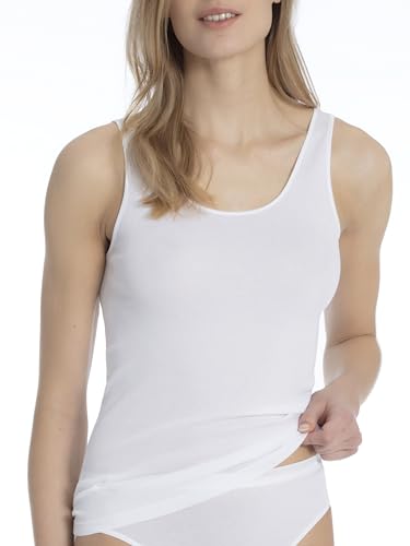 CALIDA Light Tank-Top Damen, mit glänzendem Satinbändchen an Hals- und Armausschnitt CALIDA Light Tank-Top Damen, mit glänzendem Satinbändchen an Hals- und Armausschnitt von CALIDA