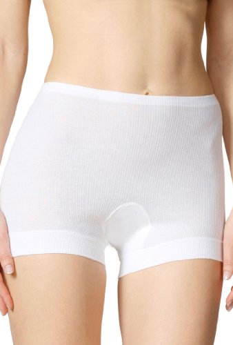 CALIDA Damen katoen 2:2 broek Panties, Weiß, 42 EU von CALIDA