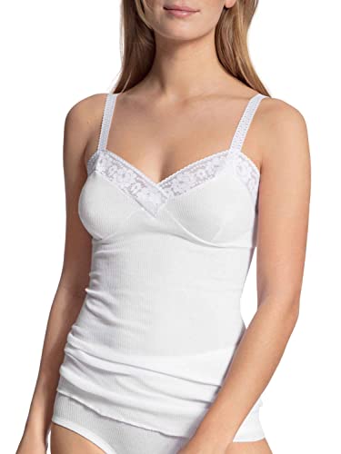 Calida Iconics Spaghetti-Top Damen, aus 100% Baumwolle von CALIDA