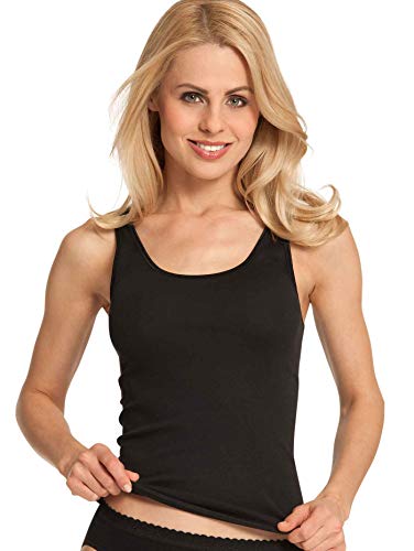 CALIDA Damen Top zonder mouwen slip/onderhemd Unterhemd, Schwarz, 36-38 EU von CALIDA