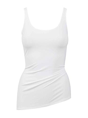 CALIDA Damen Unterhemd Sensitive, weiß Top aus Meryl und Elastan, moderne Schnittführung ärmellos, Größe: 36/38 CALIDA Damen Unterhemd Sensitive, weiß Top aus Meryl und Elastan, moderne Schnittführung ärmellos, Größe: 36/38 von CALIDA