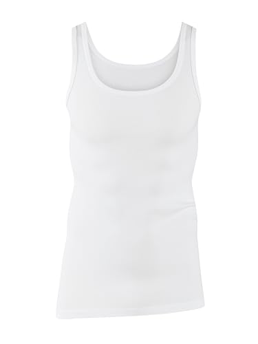 CALIDA Twisted Cotton Unterhemd Herren, Feinripp mit extralangem Rücken CALIDA Twisted Cotton Unterhemd Herren, Feinripp mit extralangem Rücken von CALIDA