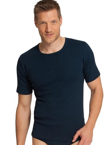 CALIDA Herren Katoen 1:1 T-shirt ronde hals Unterhemd, Admiral, 58-60 EU von CALIDA