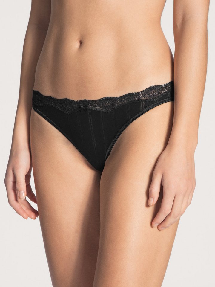 CALIDA Slip Etude Toujours mit floraler Spitze vorne am Bund CALIDA Slip Etude Toujours mit floraler Spitze vorne am Bund von CALIDA