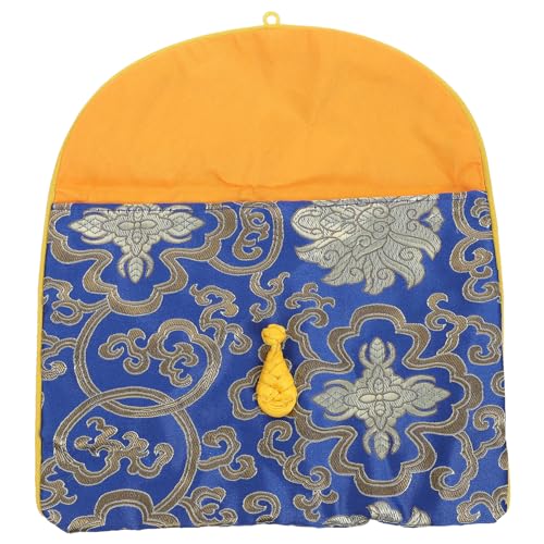 CALLARON Beutel Mit Buddhistischen Schriften Feine Verarbeitung Tasche Im Ethnischen Stil Zur Aufbewahrung Von Musikbüchern CALLARON Beutel Mit Buddhistischen Schriften Feine Verarbeitung Tasche Im Ethnischen Stil Zur Aufbewahrung Von Musikbüchern von CALLARON