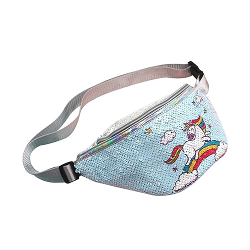 CALLARON Frau Gürteltasche Fahrrad Fanny Pack Leichtgewichtige Bauchtasche Sonnenbrille Bauchtasche Einkaufs Bauchtasche Ticket Bauchtasche Paillettenbeutel Pailletten Hüfttasche von CALLARON