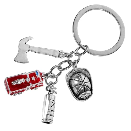 CALLARON Schlüsselanhänger Feuerwehr Feuerlöscher Design Robuster Schlüsselring Für Autoschlüssel Für Feuerwehrliebhaber Und Feuerwehrmänner Dekorativer Anhänger Für Taschen CALLARON Schlüsselanhänger Feuerwehr Feuerlöscher Design Robuster Schlüsselring Für Autoschlüssel Für Feuerwehrliebhaber Und Feuerwehrmänner Dekorativer Anhänger Für Taschen von CALLARON