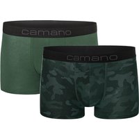 2er Pack camano Men comfort BCI cotton Trunks 7721 - tea mix S 2er Pack camano Men comfort BCI cotton Trunks 7721 - tea mix S von CAMANO