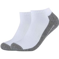 2er Pack camano Pro Tex Funktions-Sneakersocken 0001 - white 43-46 von CAMANO