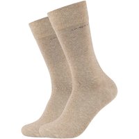 2er Pack camano Soft Crew Socken 8300 - sand melange 47-49 2er Pack camano Soft Crew Socken 8300 - sand melange 47-49 von CAMANO