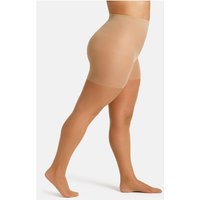 2er Pack camano Women Curvy Tights 20DEN 0112 - sand 44/46 von CAMANO