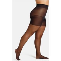 2er Pack camano Women Curvy Tights 20DEN 9999 - black 56/58 von CAMANO