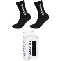 2er Pack camano function organic grip Allrounder Socks 9999 - black 43-46 von CAMANO