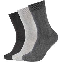 3er Pack camano Comfort Baumwoll Crew Socken 9703 - dark grey mix 35-38 3er Pack camano Comfort Baumwoll Crew Socken 9703 - dark grey mix 35-38 von CAMANO