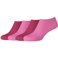 4er Pack camano Fine Invisible Sneakersocken Damen 4454 - phlox pink 35-38 von CAMANO