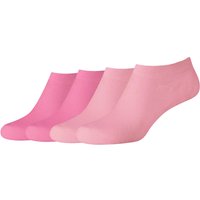 4er Pack camano Fine Invisible Sneakersocken Damen 4515 - azalea pink 35-38 von CAMANO