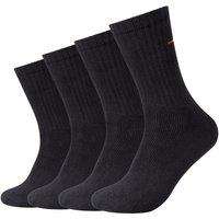 4er Pack camano Red Classics Baumwoll Tennissocken 9999 - black 47-49 von CAMANO