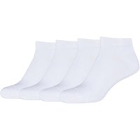 4er Pack camano Soft Bamboo Sneakersocken 1000 - white 36-40 von CAMANO