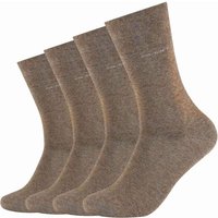 4er Pack camano Soft Crew Socken 0039 - camel 35-38 4er Pack camano Soft Crew Socken 0039 - camel 35-38 von CAMANO
