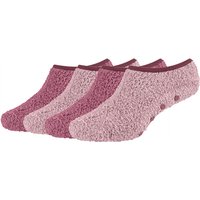 4er Pack camano Sustainable Cosy Antirutsch Sneakersocken Damen 4305 - dusty rose 35-38 von CAMANO