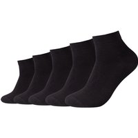 5er Pack camano Red Classics Quarter Socken 9999 - black 35-38 5er Pack camano Red Classics Quarter Socken 9999 - black 35-38 von CAMANO