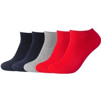 5er Pack camano Red Classics Sneakersocken 3500 - true red 39-42 von CAMANO