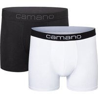 2er Pack camano Men comfort BCI cotton Boxershorts 1001 - white mix XXL 2er Pack camano Men comfort BCI cotton Boxershorts 1001 - white mix XXL von CAMANO