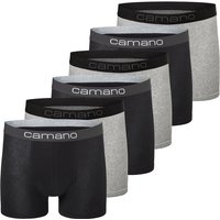 6er Pack camano Men comfort BCI cotton Boxershorts in Box 9997 - black mix S 6er Pack camano Men comfort BCI cotton Boxershorts in Box 9997 - black mix S von CAMANO