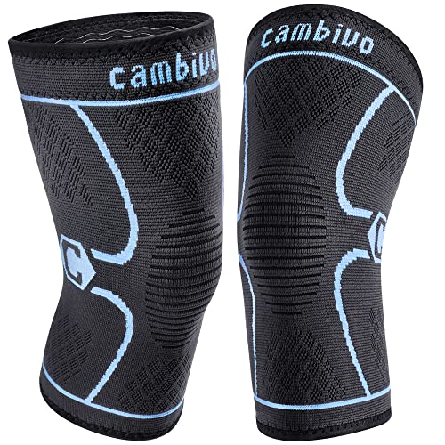 CAMBIVO 2 x Kniebandage Damen Männer, Orthopädische Kniebandage hilfreich Erholung bei Meniskusriss, ACL und Arthritis, Bandage Knie für Laufen, Wandern, Joggen, Sport, Volleyball CAMBIVO 2 x Kniebandage Damen Männer, Orthopädische Kniebandage hilfreich Erholung bei Meniskusriss, ACL und Arthritis, Bandage Knie für Laufen, Wandern, Joggen, Sport, Volleyball von CAMBIVO