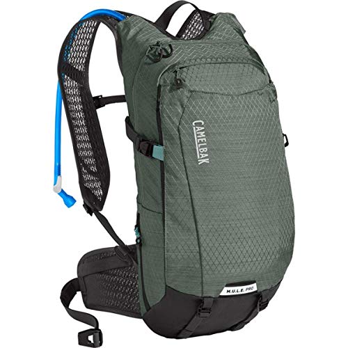 CAMELBAK 3090313 Unisex – Erwachsene Mule Pro 14 Trinkrucksack, Agave Green/Black, One Size von CAMELBAK