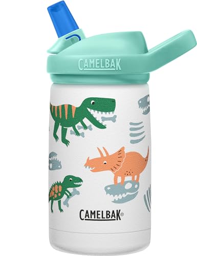 CAMELBAK Eddy+ Vakuumisolierte Edelstahl-Wasserflasche für Kinder, 350 ml von CAMELBAK