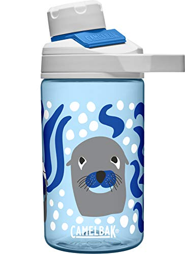 CAMELBAK Jungen Chute Mag Trinkflasche, Curious Sea Lions, 400 ml,Kunststoff von CAMELBAK