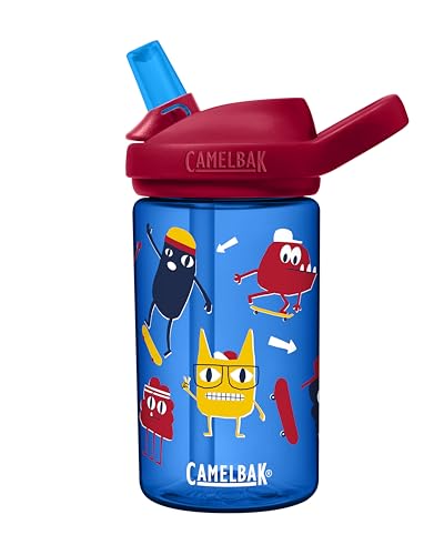 Camelbak Babyflasche Eddy+ Kinder 400ml 14Oz Skate-Monster von CAMELBAK