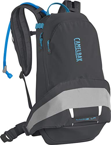 Camelbak Unisex – Erwachsene L.U.X.E. LR 14 Trinkrucksack, Charcoal/Silver, 100oz von CAMELBAK