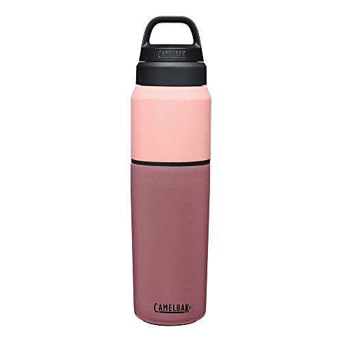 Camelbak Unisex – Erwachsene Multibev SST Vacuum Trinkflasche, Terracotta Rose/Pink, 650 ml von CAMELBAK