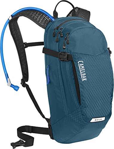 Camelbak MULE Hydration Packung mit 12 100 oz Marokkanisch Blau/Schwarz von CAMELBAK