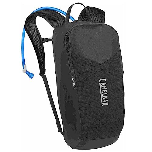 Camelbak Arete 18 Wander-Trinkrucksack, 18-Liter-Speicher, 1,5-Liter-Reservoir Schwarz/Reflektierend von CAMELBAK