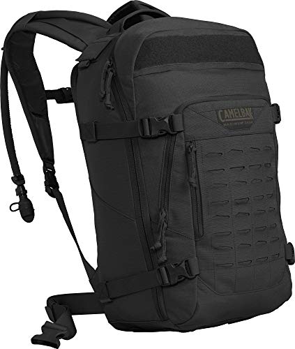 Camelbak Sparta 33L Taktischer Trinkrucksack mit Mil Spec Crux 3L Reservoir Schwarz von CAMELBAK