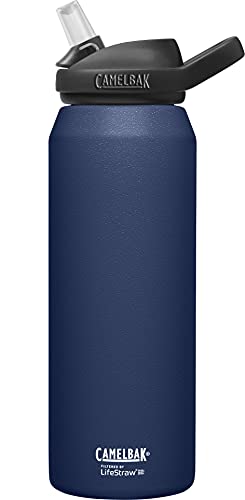 CAMELBAK Unisex – Erwachsene Eddy+ Lifestraw Vss 1L Trinkflasche, Navy, Einheitsgröße CAMELBAK Unisex – Erwachsene Eddy+ Lifestraw Vss 1L Trinkflasche, Navy, Einheitsgröße von CAMELBAK