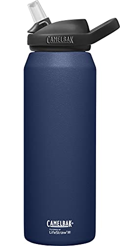 CAMELBAK Unisex – Erwachsene Eddy+ Lifestraw Vss 1L Trinkflasche, Navy, Einheitsgröße von CAMELBAK