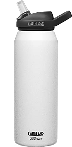 CAMELBAK Unisex – Erwachsene Eddy+ Lifestraw Vss 1L Trinkflasche, White, Einheitsgröße CAMELBAK Unisex – Erwachsene Eddy+ Lifestraw Vss 1L Trinkflasche, White, Einheitsgröße von CAMELBAK