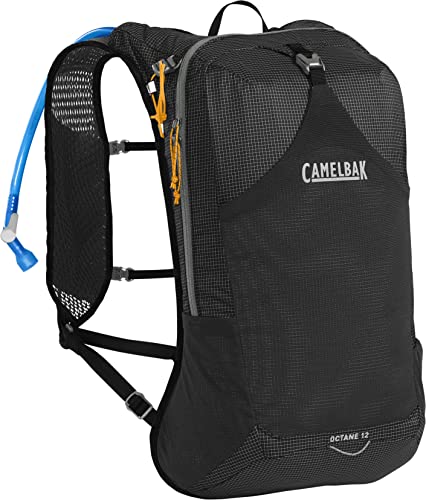 Camelbak Octane 12 Trinkrucksack mit Fusion 2L Reservoir, Schwarz/Apricot von CAMELBAK