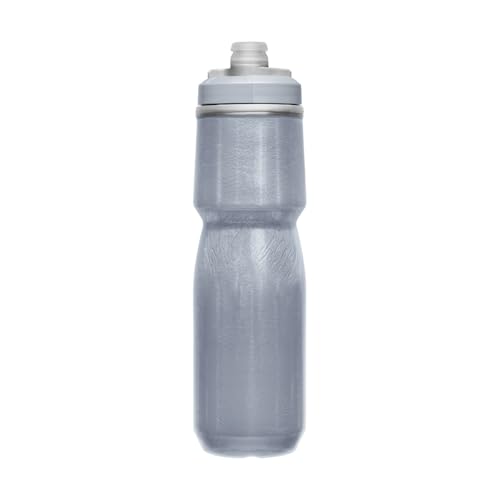 Camelbak Podium Chill Sportwasserflasche, Quetschflasche, zum Laufen, Radfahren, Wandern Custom Silber/Silber Camelbak Podium Chill Sportwasserflasche, Quetschflasche, zum Laufen, Radfahren, Wandern Custom Silber/Silber von CAMELBAK