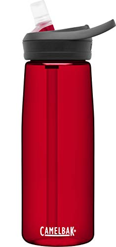 Camelbak Unisex – Erwachsene Eddy Trinkflasche, Cardinal, 750 ml von CAMELBAK