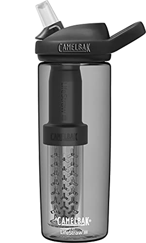 Camelbak Eddy+ gefiltert durch Lifestraw Water Bottle Holzkohle von CAMELBAK